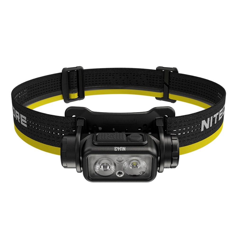 ライト Nitecore NU43 headlamp - Ultralight & 1400 lumens, USB-C, IP68